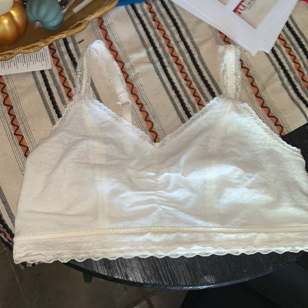 Off White Bralette